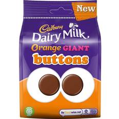Cadbury Confectionery & Cookies Cadbury Dairy Milk Orange Giant Buttons 110g