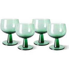 HKliving Küchenzubehör HKliving Emeralds Weinglas 25cl 4Stk.