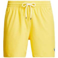 Men - Swim Shorts Swimming Trunks Polo Ralph Lauren 5.75-Inch Traveler Classic Swim Trunk - Yellow