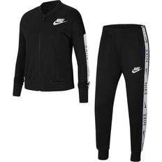 L Tracksuits Children's Clothing Nike Kid's Sportswear Tracksuit - Black/White (CU8374-010)