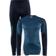 Blå - Herre Undertøysett Craft Sportswear Core Dry Baselayer Set Men - Navy Blue