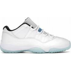 Patent Leather Sneakers Nike Air Jordan 11 Retro Low M - White/Black/Legend Blue