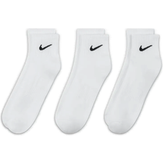 S Socken Nike Everyday Cushioned Training Ankle Socks 3-pack - White/Black