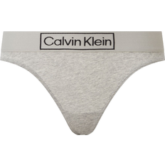 Resirkulert materiale Truser Calvin Klein Reimagined Heritage Thongs - Grey