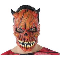 Th3 Party Mask Halloween Demon Skelett Röd (21 X 25 cm)