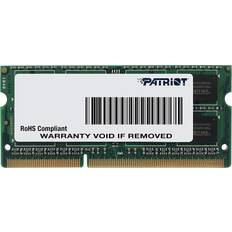 Patriot SO-DIMM DDR3 RAM minne Patriot Signature Line DDR3 1600MHz 4GB (PSD34G1600L81S)