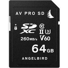 64 GB - SD Minnekort Angelbird SD AV PRO UHS-II V60 64GB
