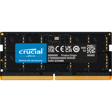 32 GB RAM Memory Crucial SO-DIMM DDR5 4800MHz 32GB (CT32G48C40S5)