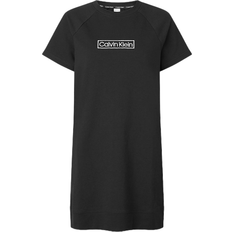 Calvin Klein Nachthemden Calvin Klein Reimagine Heritage Night Shirt - Black