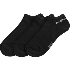Svarte Sokker Björn Borg Essential Steps Socks 3-pack - Black