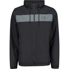 Schwarz Oberbekleidung Under Armour Sportstyle Windbreaker Jacket Men - Black/Pitch Gray