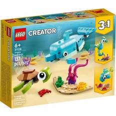 Hav Leker Lego Creator 3 in 1 Dolphin & Turtle 31128