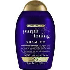 Anti-Frizz Silbershampoos OGX Blonde Enhance + Purple Toning Shampoo 385ml