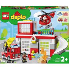 Duplo Lego Duplo Fire Station & Helicopter 10970
