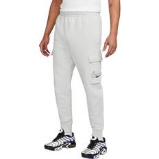 Nike Sportswear Fleece Cargo Trousers - Grey Fog