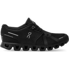 Black Running Shoes On Cloud 5 W - All Black