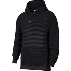 Nike Pro Therma-FIT ADV Fleece Pullover Hoodie Men - Black/Dark Smoke Grey/Iron Grey
