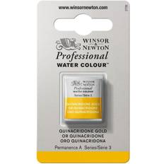 Winsor & Newton Professional Water Colour Quinacridone Gold Half Pan