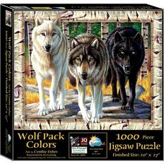 Sunsout Wolf Pack Colors 1000 Pieces