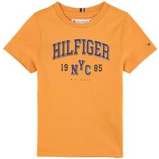 Tommy Hilfiger Organic Cotton Varsity Print T-shirt - Yellow (KB0KB07021)