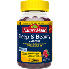 Nature Made Sleep & Beauty Gummies Mixed Berry 60