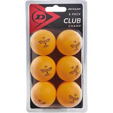 The champ Wearables Dunlop Club Champ 6 table tennis balls