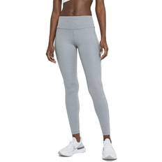 Polyester Leggings Nike Epic Fast Mid-Rise Pocket Running Leggings Women - Smoke Grey/Heather/Reflective Silver