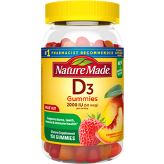 Nature Made Vitamin D3 Gummies 2000iu 150