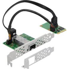DeLock Mini PCIe I/O PCIe half size 1 x Gigabit LAN (95267)