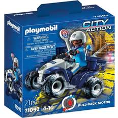 Städte Spielsets Playmobil City Action Police Quad 71092