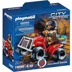 Städte Spielsets Playmobil City Action Fire Rescue Quad 71090