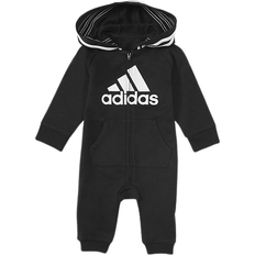 Adidas Jumpsuits Children's Clothing adidas Infant Badge of Sport 3-Stripes Coverall - Black (AM1038-001)