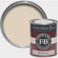 Farrow & Ball Estate Eggshell No.59 Holzfarbe, Metallfarbe New White 0.75L