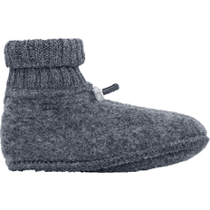Booties Joha Wool Fleece Baby Shoes - Grey