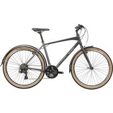 Mens hybrid bikes Bikes Raleigh Raleigh Strada Hybrid Bike Grey grey 18 Inch Men's Bike