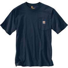 T-shirts Carhartt Heavyweight Short-sleeve Pocket T-shirt - Navy