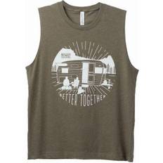 Weaver Leather Terrain D.O.G. Adult Better Together Muscle Tank Top Unisex - Olive