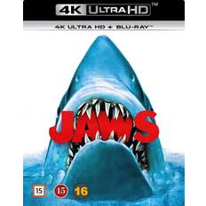 Skrekk 4K Blu-ray Jaws (4K Ultra HD + Blu-Ray)