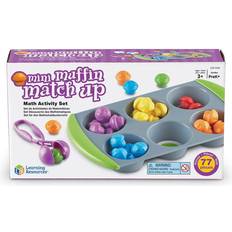 Plastic Baby Toys Learning Resources Mini Muffin Match Up Math Activity Set