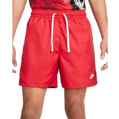Men Shorts Nike Sportswear Sport Essentials Men's Woven Lined Flow Shorts - University Red/White