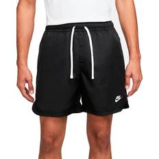Men Shorts Nike Sportswear Sport Essentials Men's Woven Lined Flow Shorts - Black/White