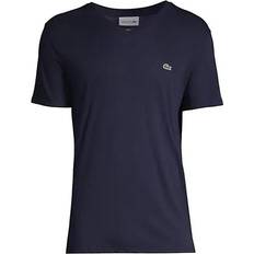 Lacoste Clothing Lacoste Pima Cotton T-shirt - Navy Blue