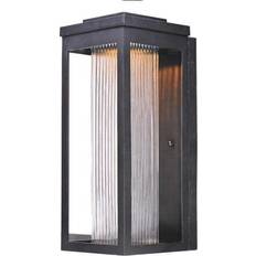 Maxim 55904MSCBK Salon LED 1-Light Outdoor Wall, Black Wall Light