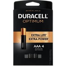Duracell AAA (LR03) Batteries & Chargers Duracell Optimum Alkaline AAA Batteries