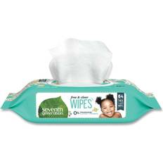 Seventh Generation Baby Skin Seventh Generation Sensitive Protection Cleansing Baby Wipes 64 pcs