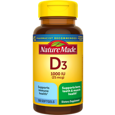 Nature Made Vitamin D3 1000iu 100