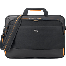 Solo Focus Briefcase 17.3" - Black/Orange