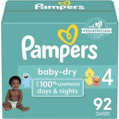 Pampers Baby Care Pampers Baby Dry Diapers Size 4, 92 Pcs