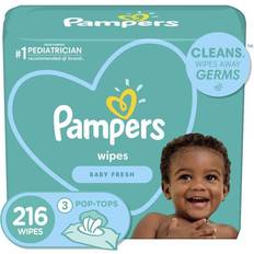 Baby Skin Pampers Fresh Baby Wipes 72x3Packs, 216pcs