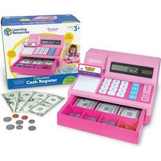 Shop Toys Learning Resources Pretend & Play Calculator Cash Register, Pink (LER2629-P)